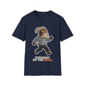 Straight Up The Wall - Navy - front