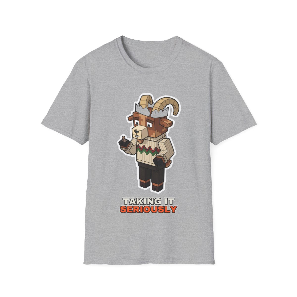 Taking It Seriously - Sport Grey - front