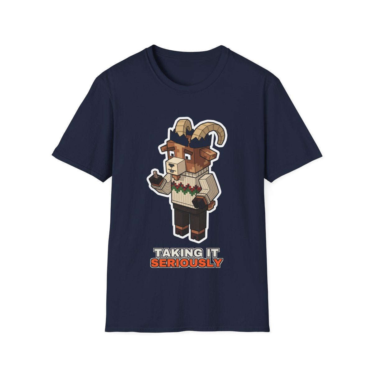 Taking It Seriously - Navy - front