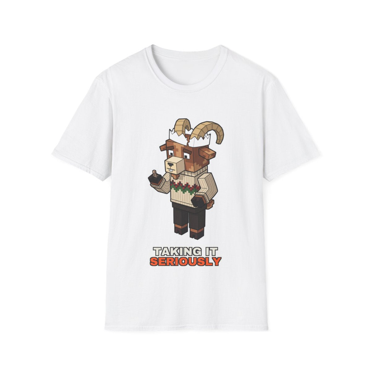 Taking It Seriously - White - front