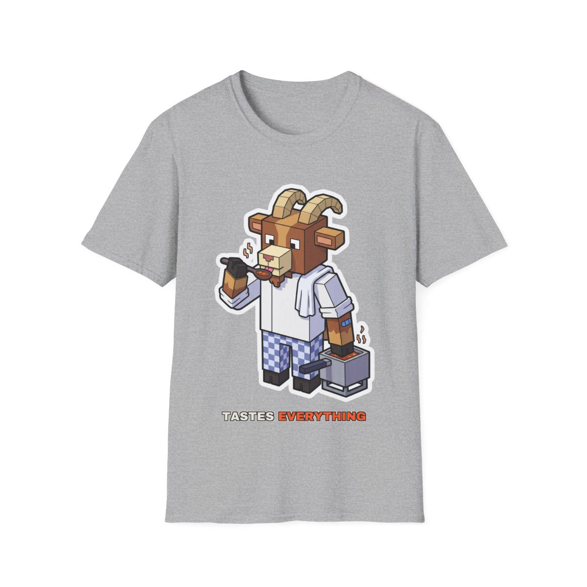 Tastes Everything - Sport Grey - front