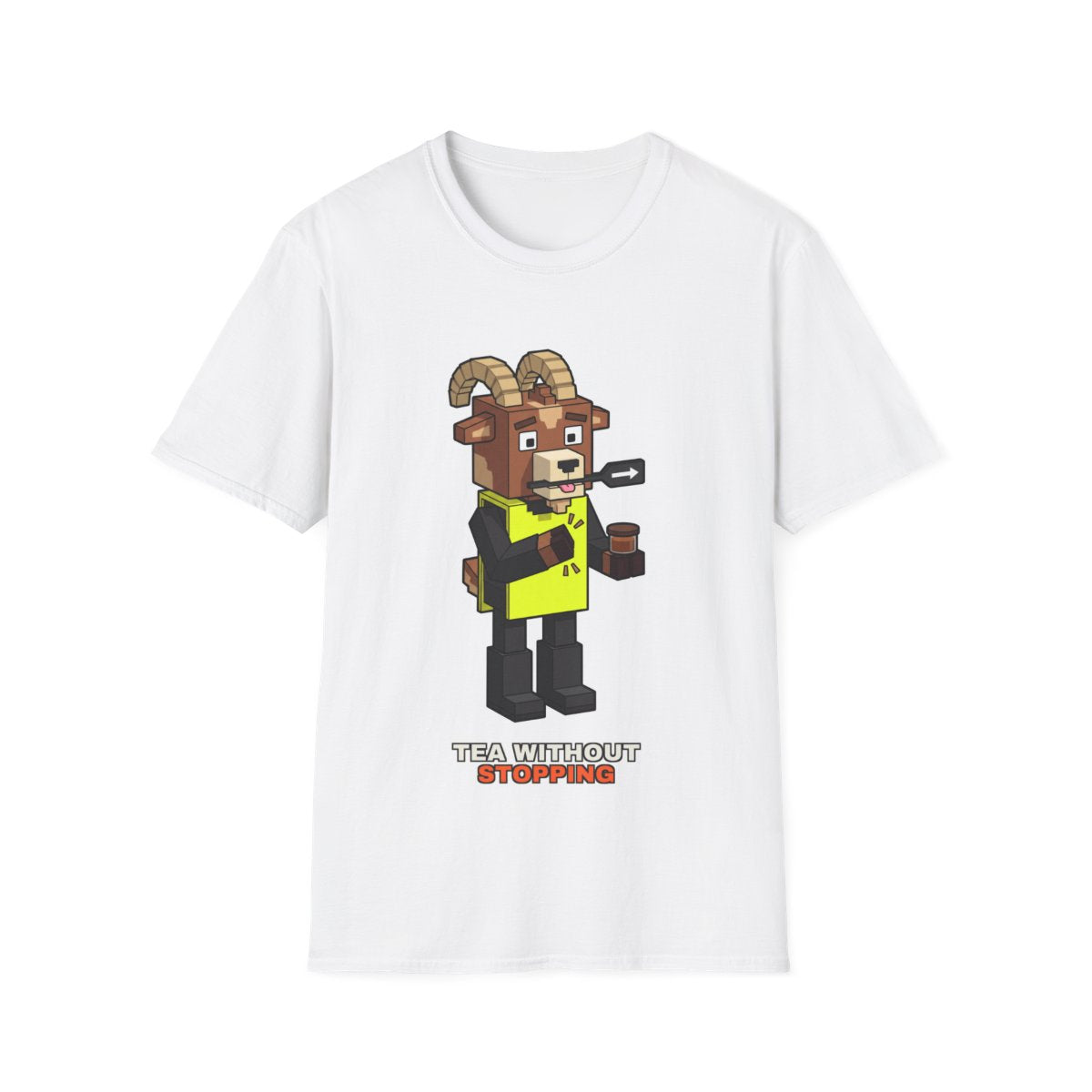 Tea Without Stopping - White - front