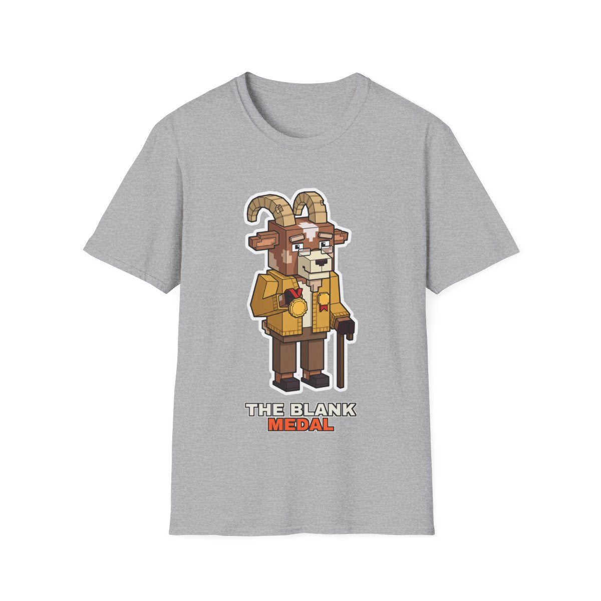 The Blank Medal - Sport Grey - front