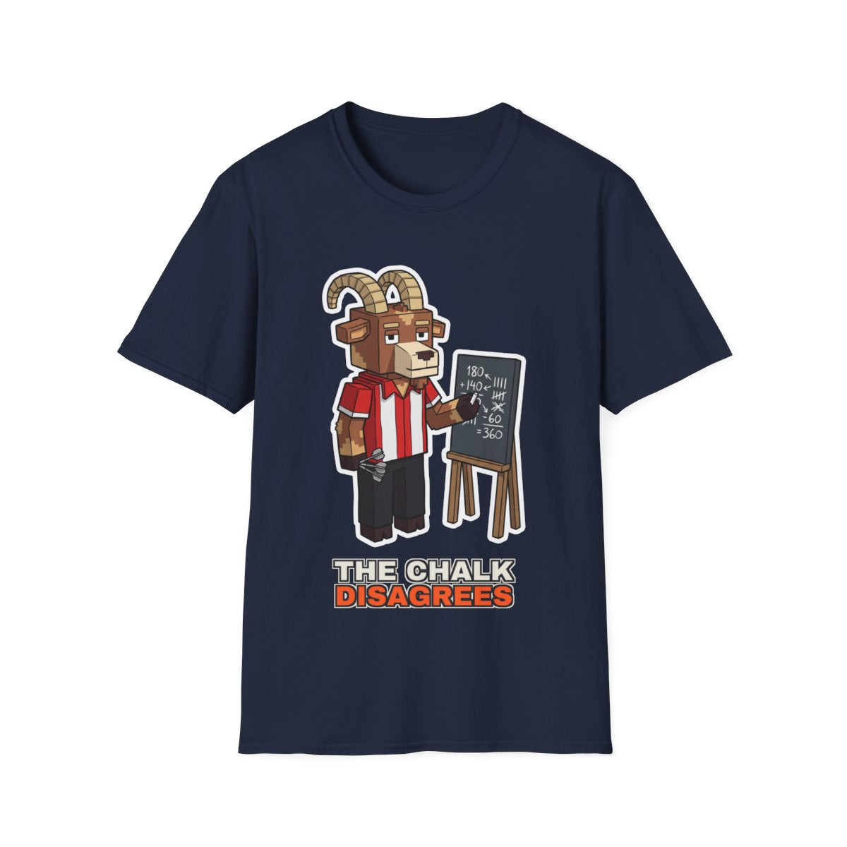 The Chalk Disagrees - Navy - front