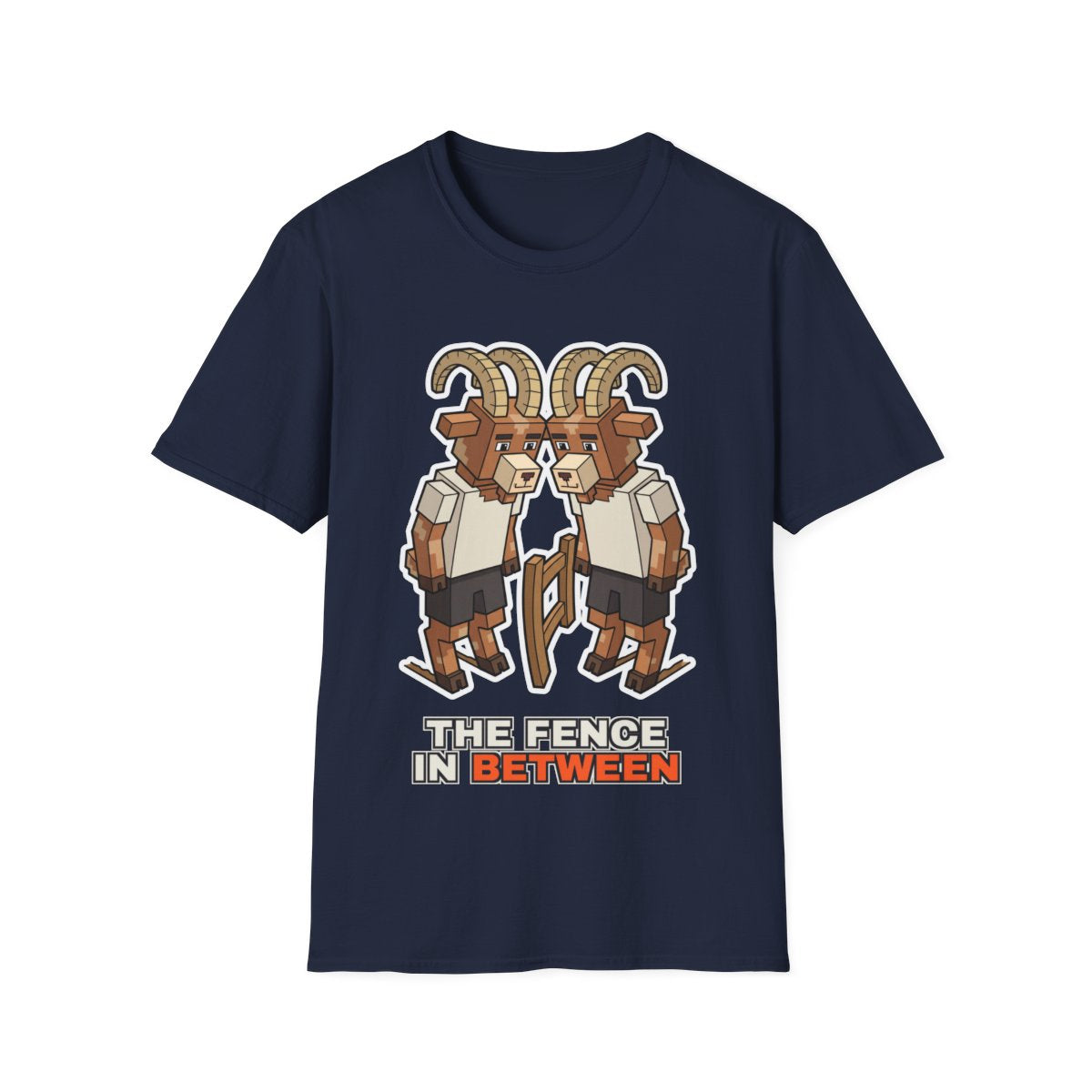 The Fence In Between - Navy - front
