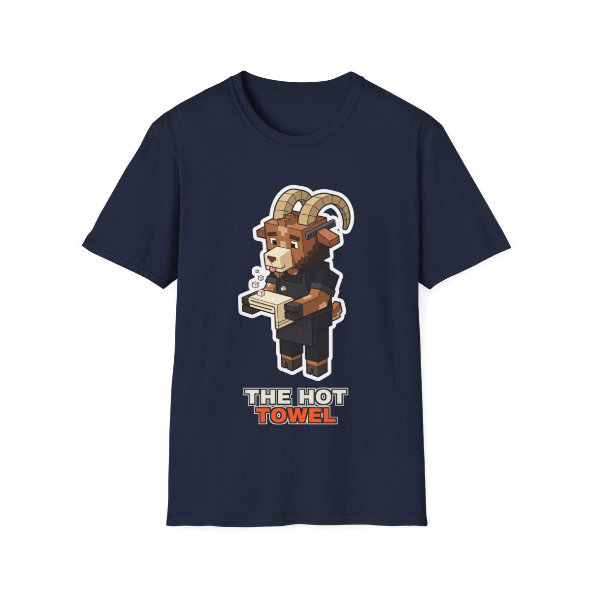 The Hot Towel - Navy - front