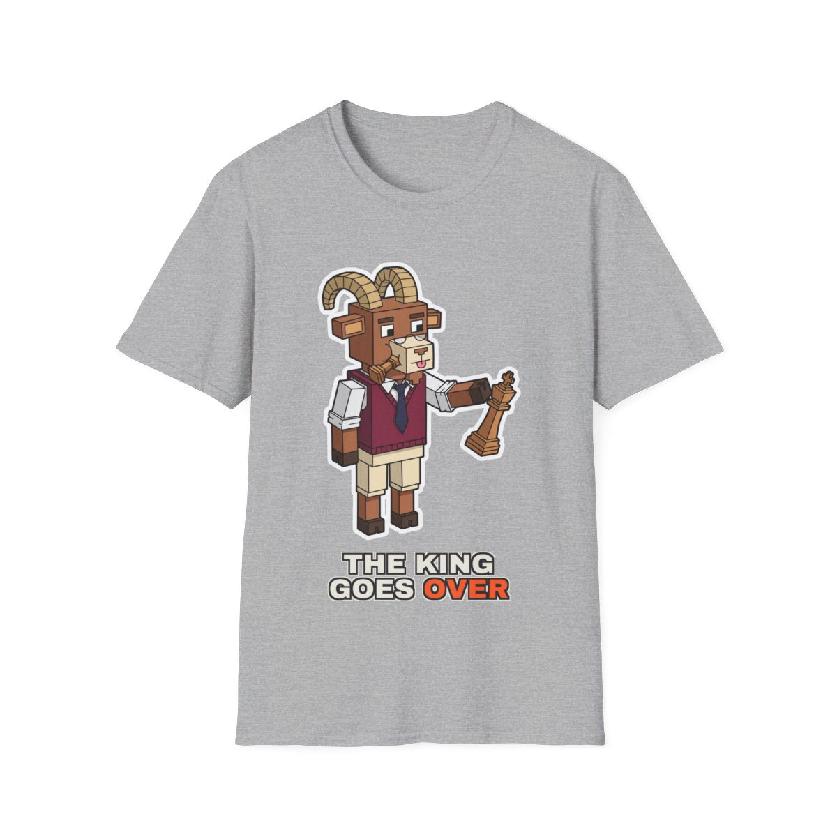 The King Goes Over - Sport Grey - front