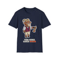 The King Goes Over - Navy - front