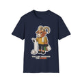 The List Reaches The Floor - Navy - front