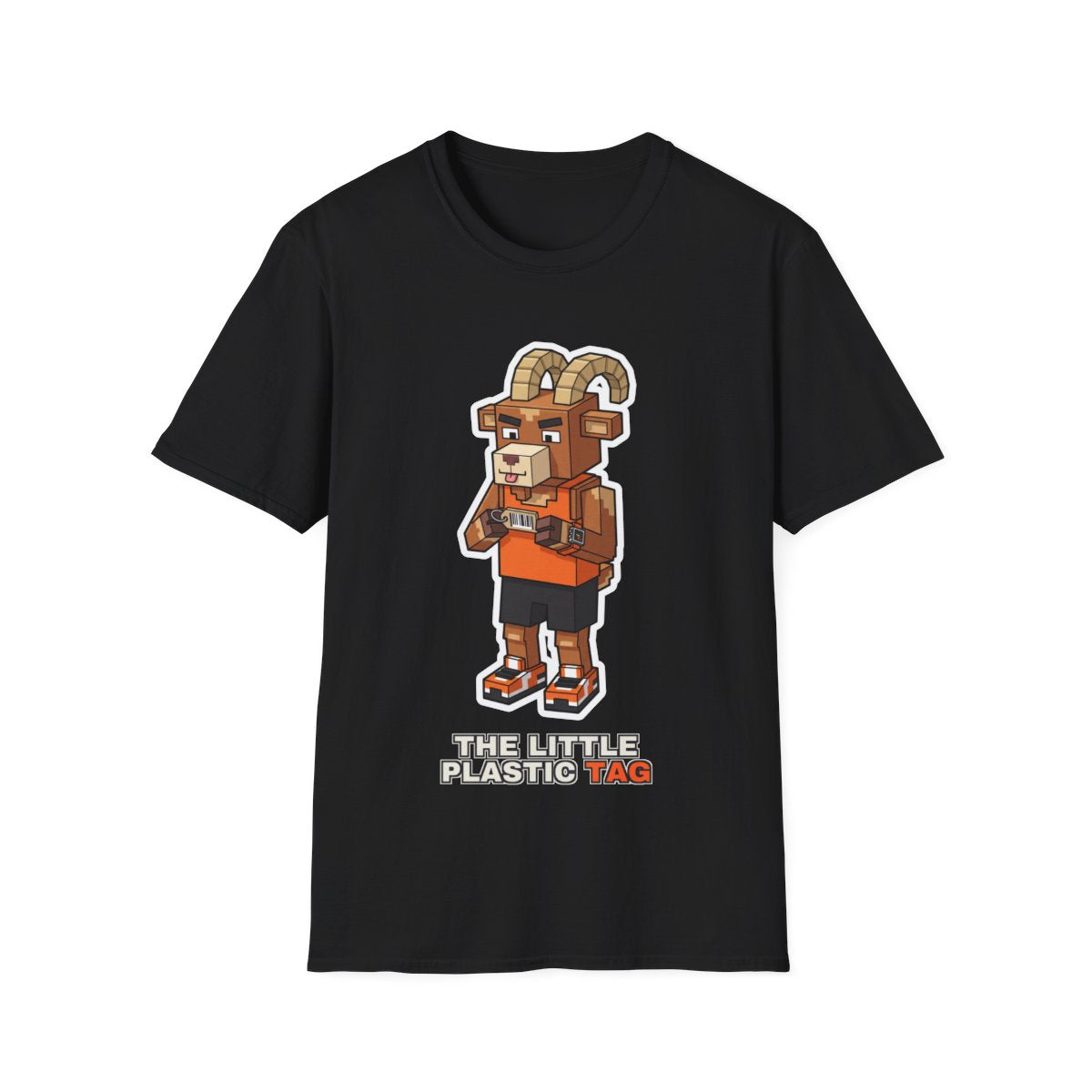 The Little Plastic Tag - Black - front