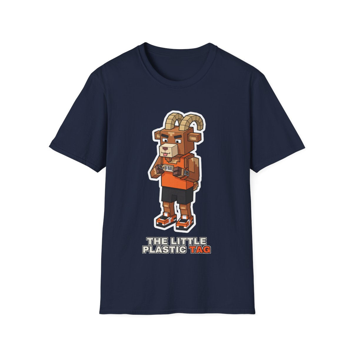 The Little Plastic Tag - Navy - front
