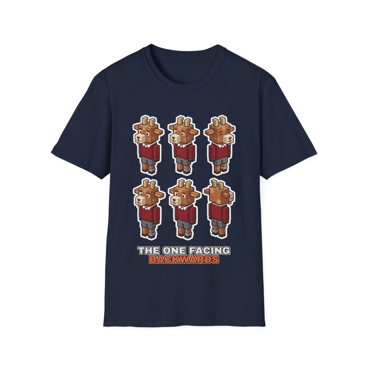 The One Facing Backwards - Navy - front