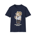 The Polite Threat - Navy - front