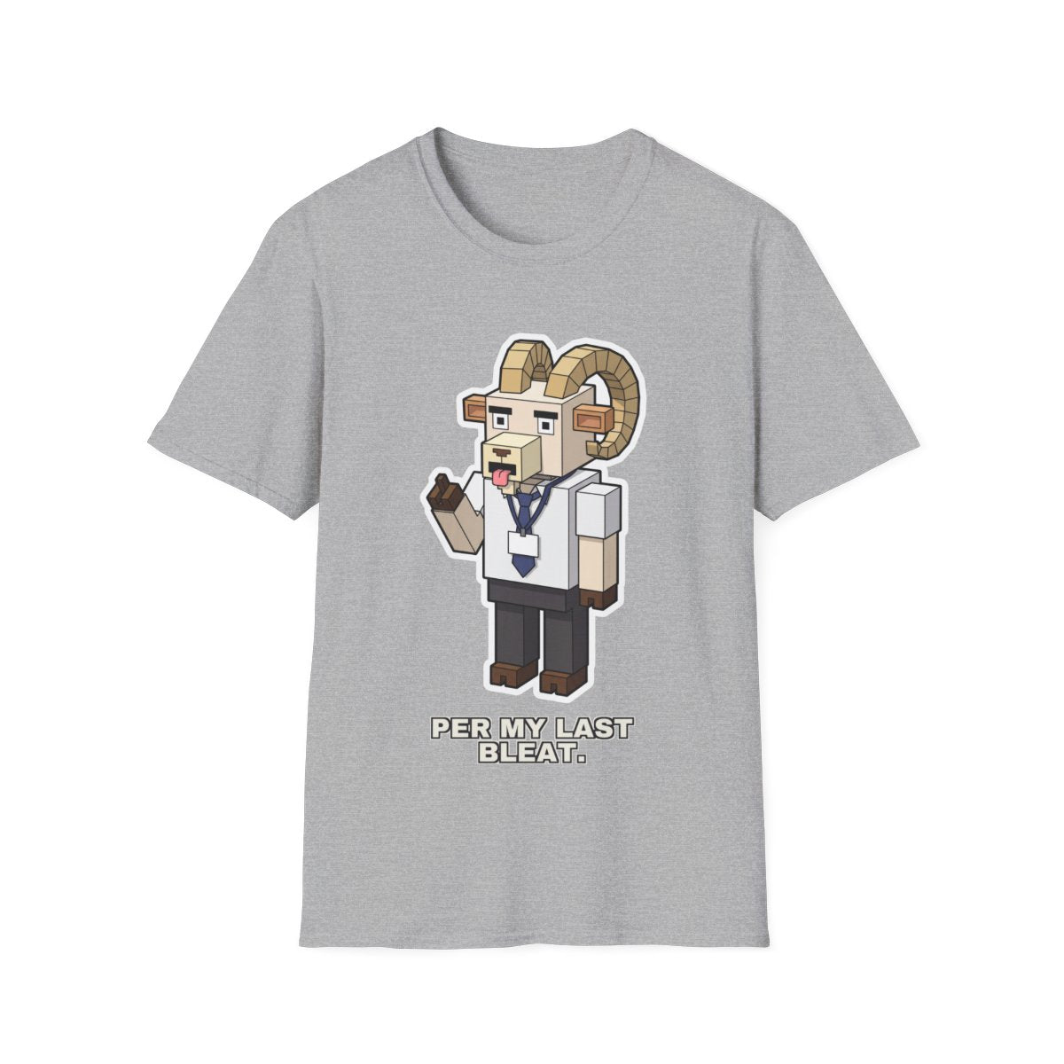 The Polite Threat - Sport Grey - front