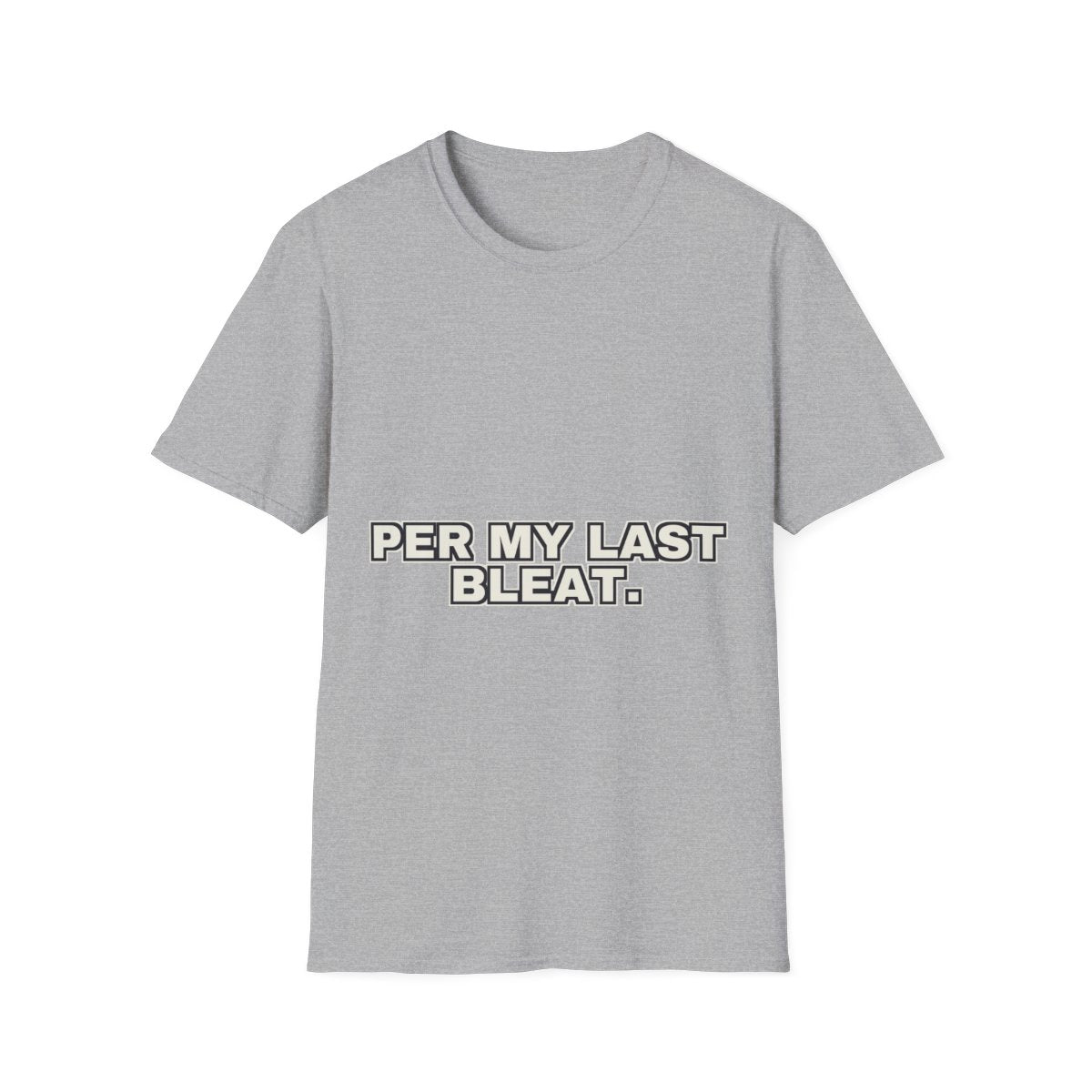 The Polite Threat - Sport Grey - front