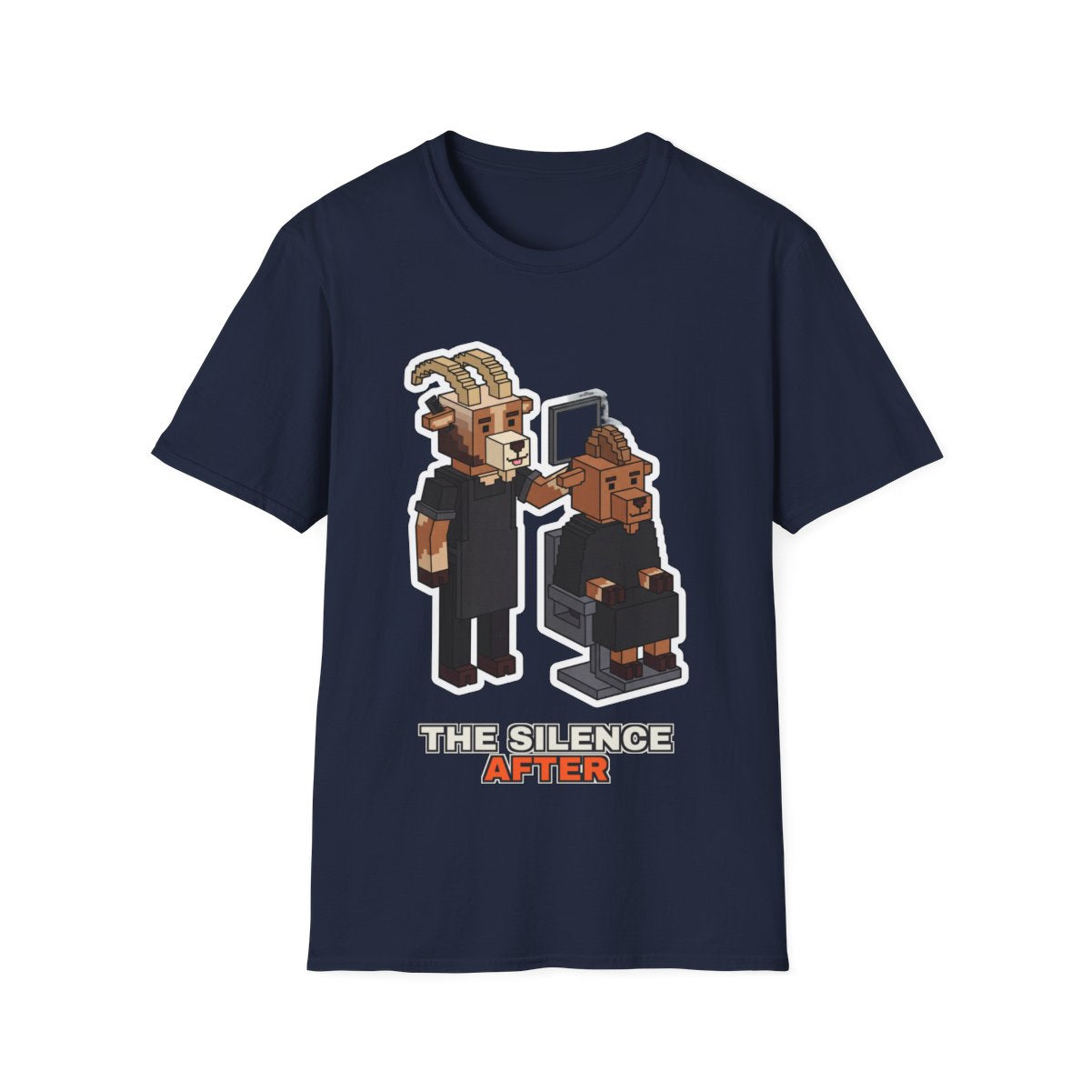 The Silence After - Navy - front