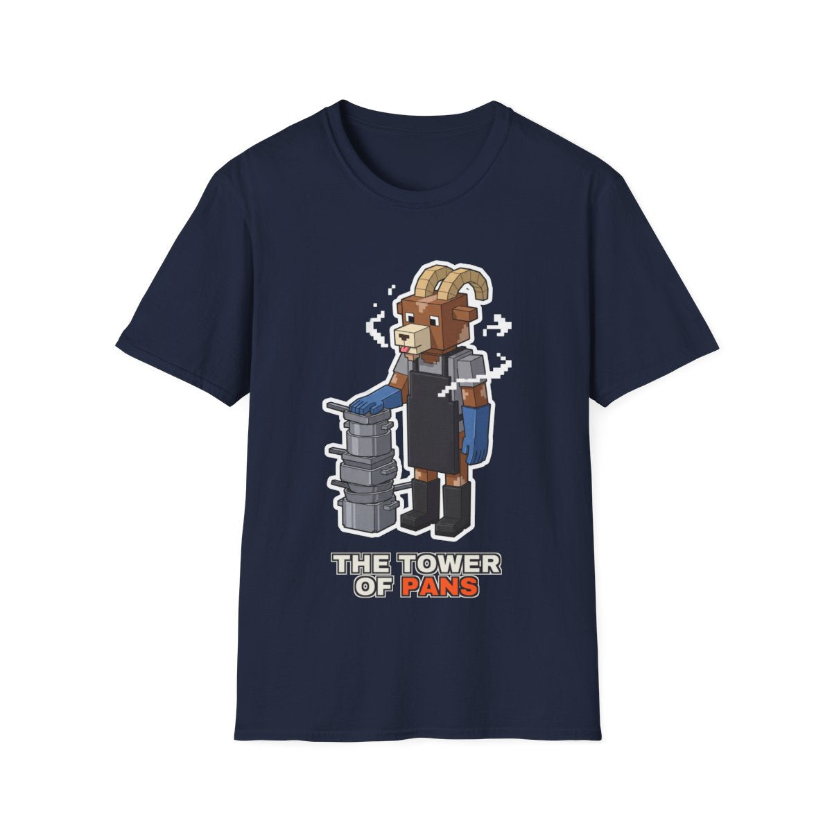 The Tower Of Pans - Navy - front