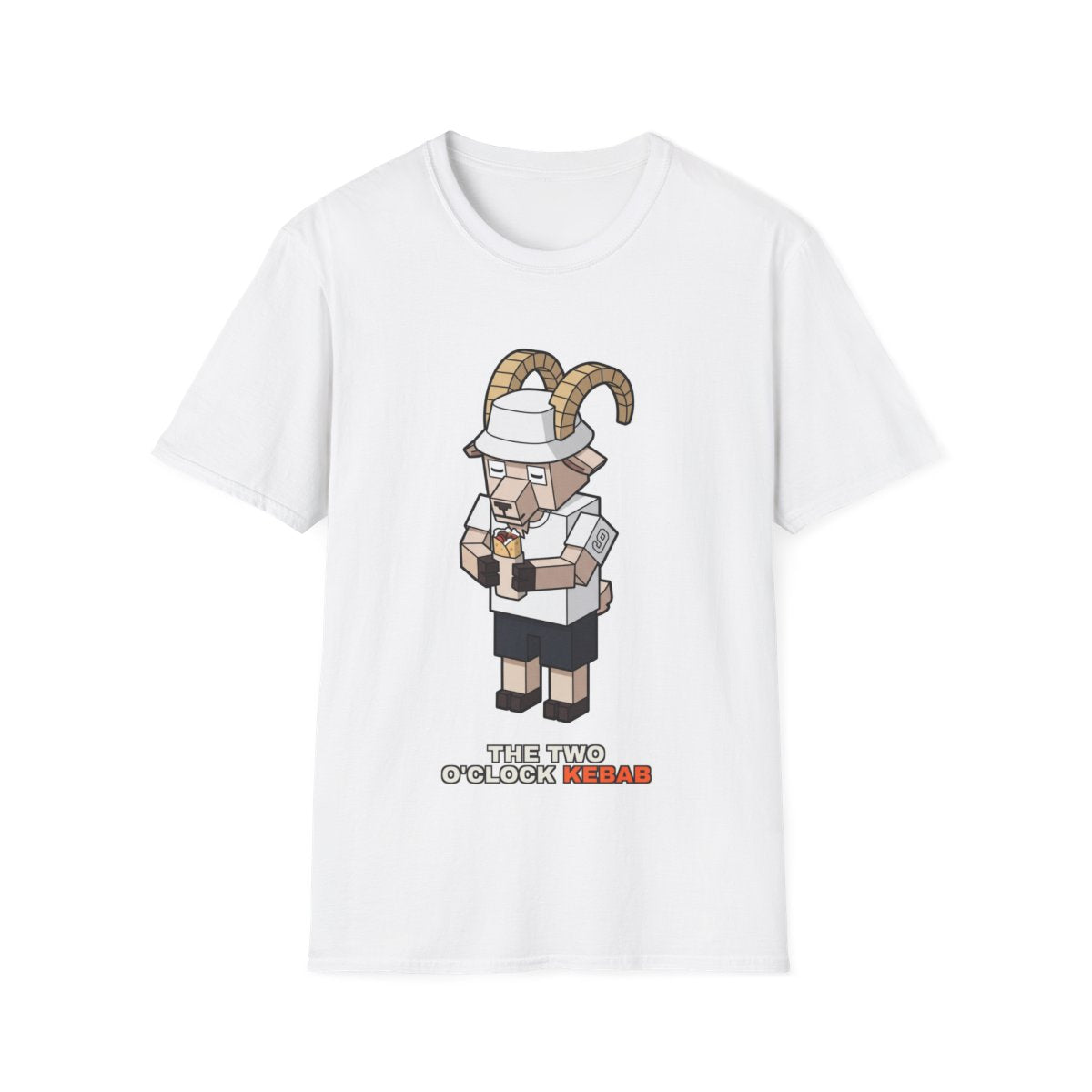 The Two O'Clock Kebab - White - front