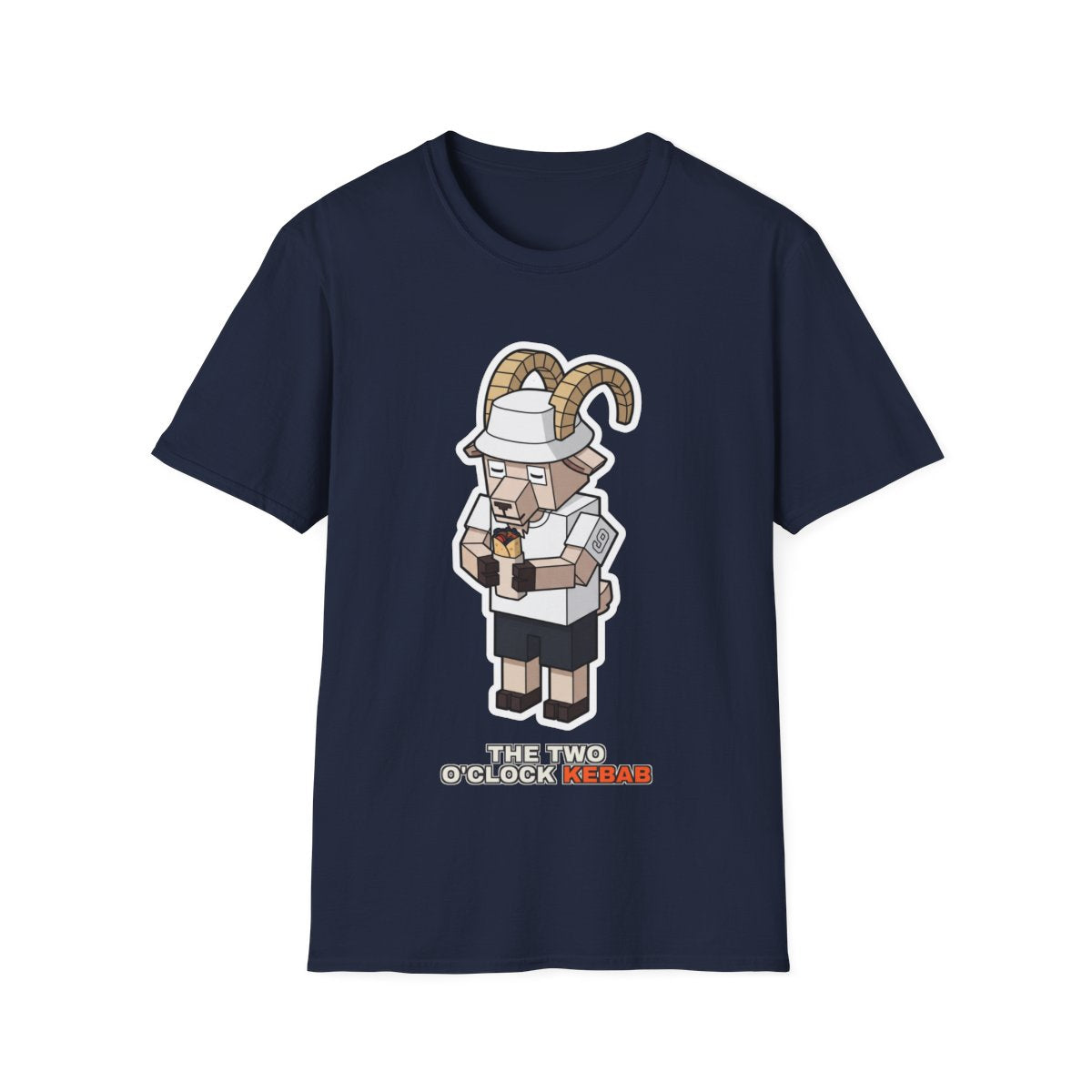 The Two O'Clock Kebab - Navy - front
