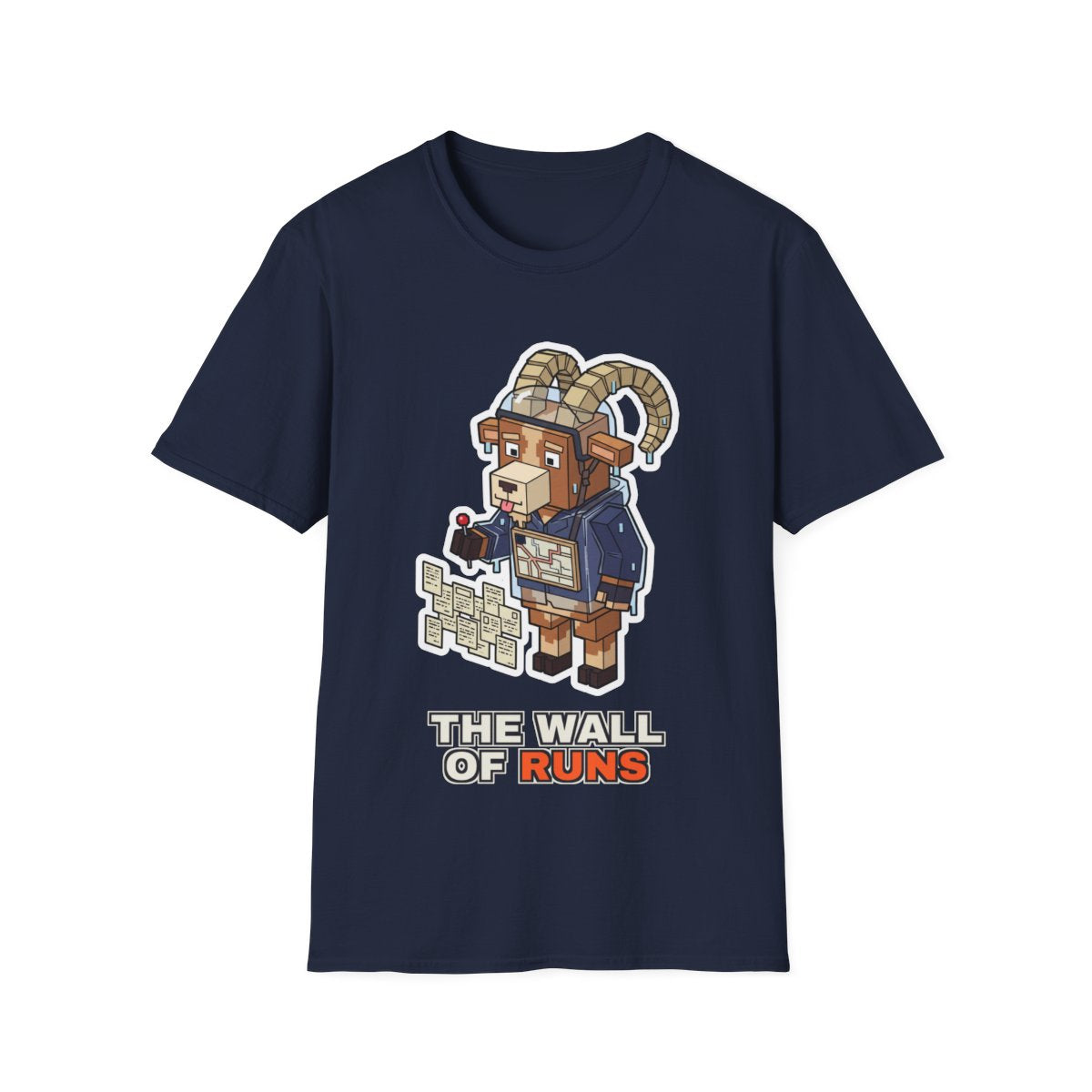 The Wall Of Runs - Navy - front
