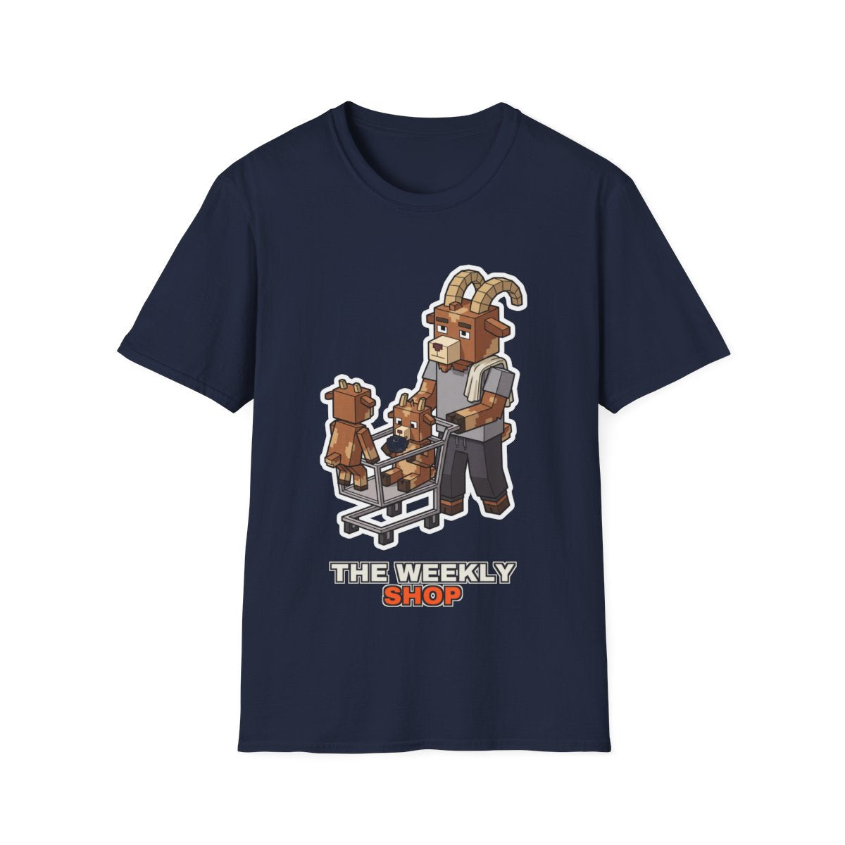 The Weekly Shop - Navy - front