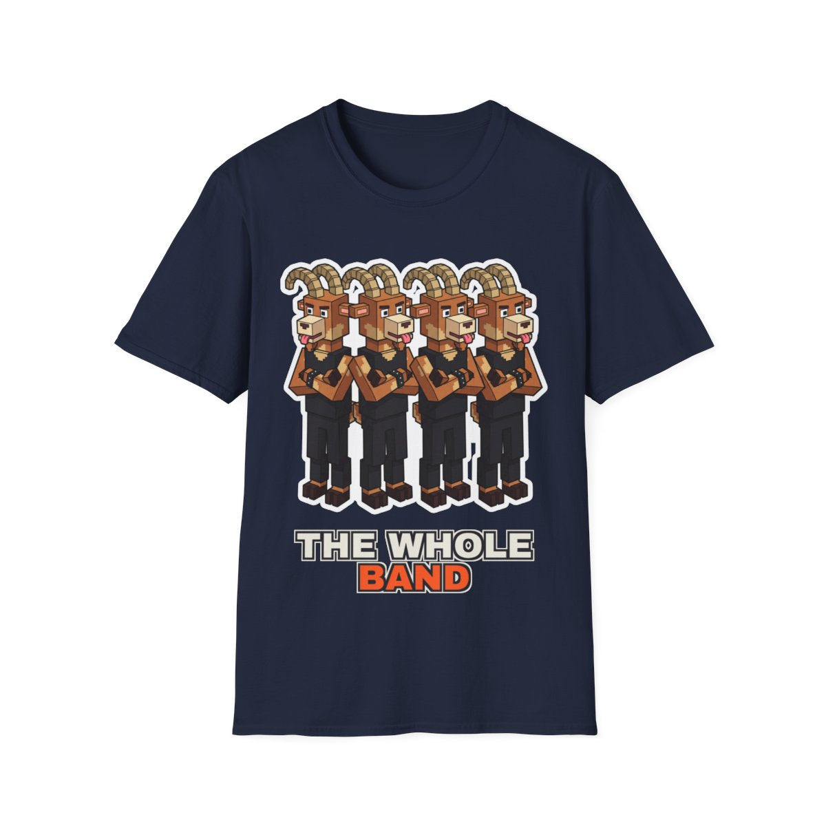 The Whole Band - Navy - front
