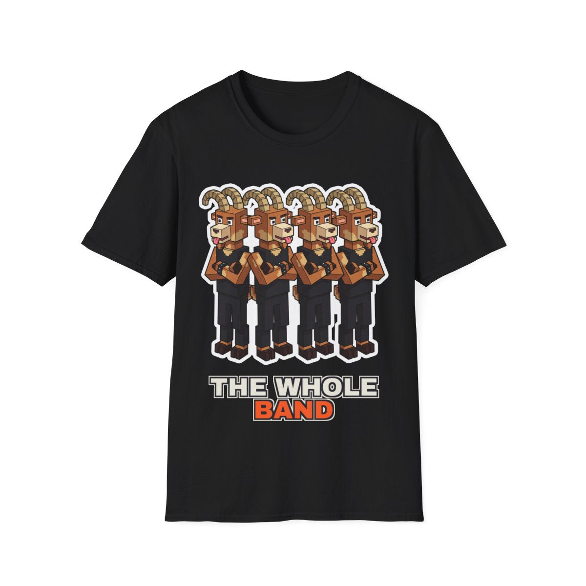 The Whole Band - Black - front