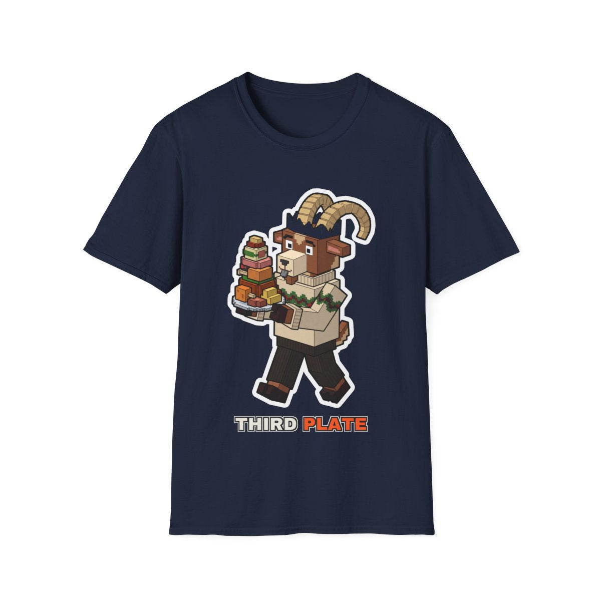 Third Plate - Navy - front