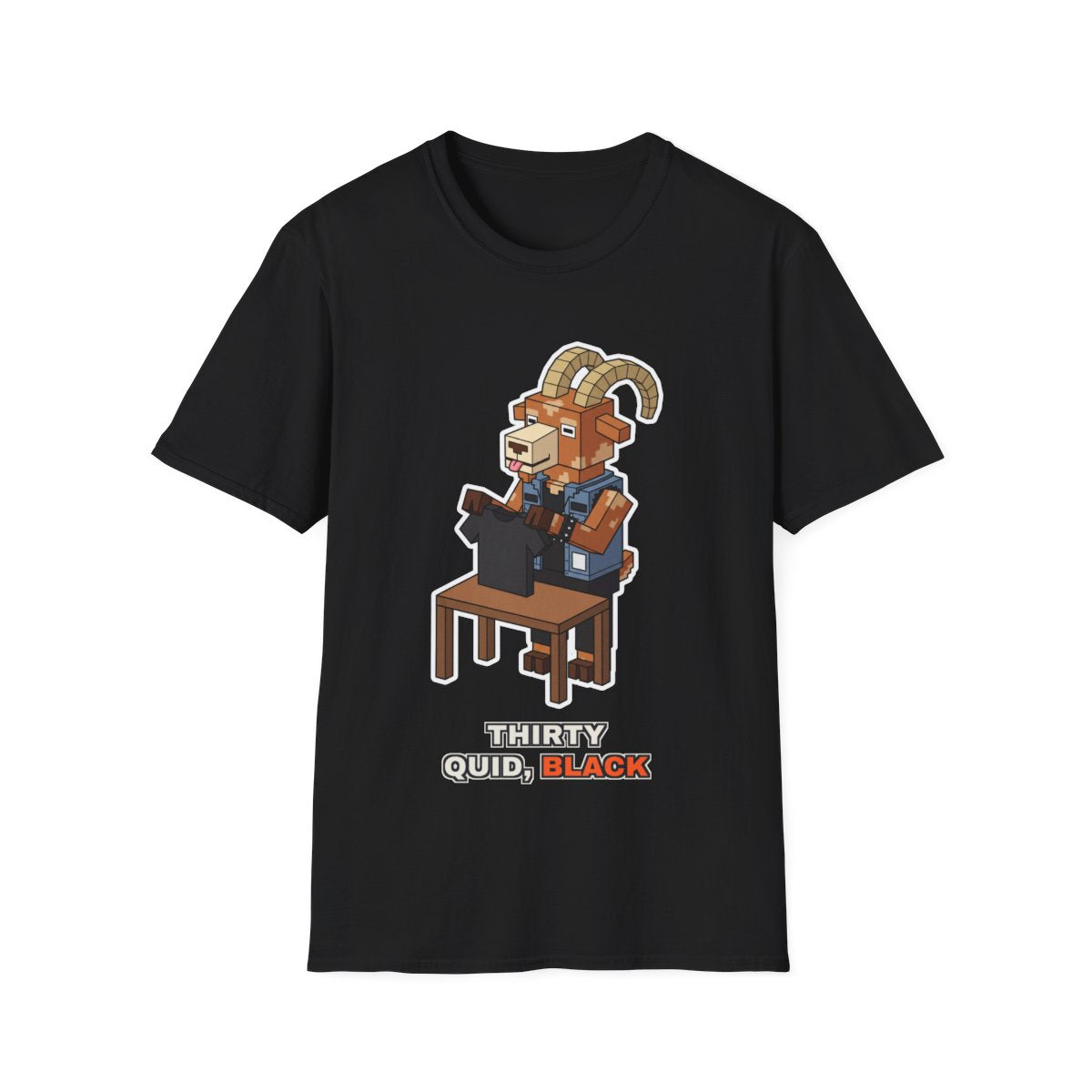 Thirty Quid, Black - Black - front