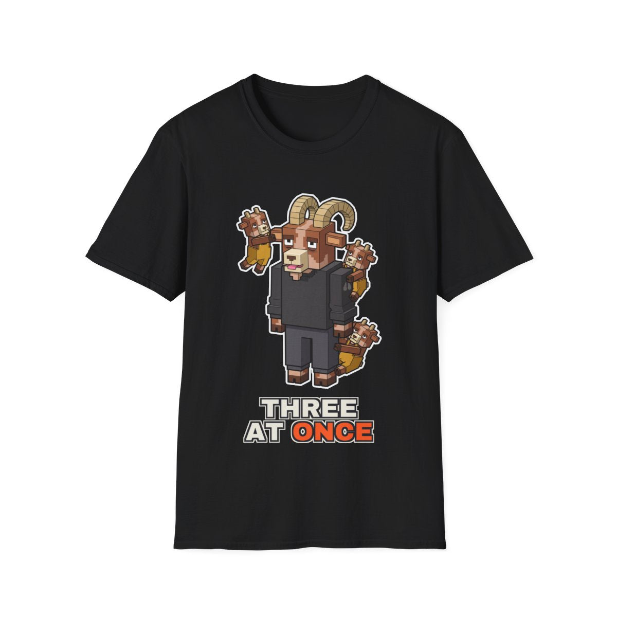 Three At Once - Black - front