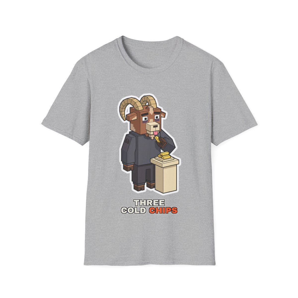 Three Cold Chips - Sport Grey - front