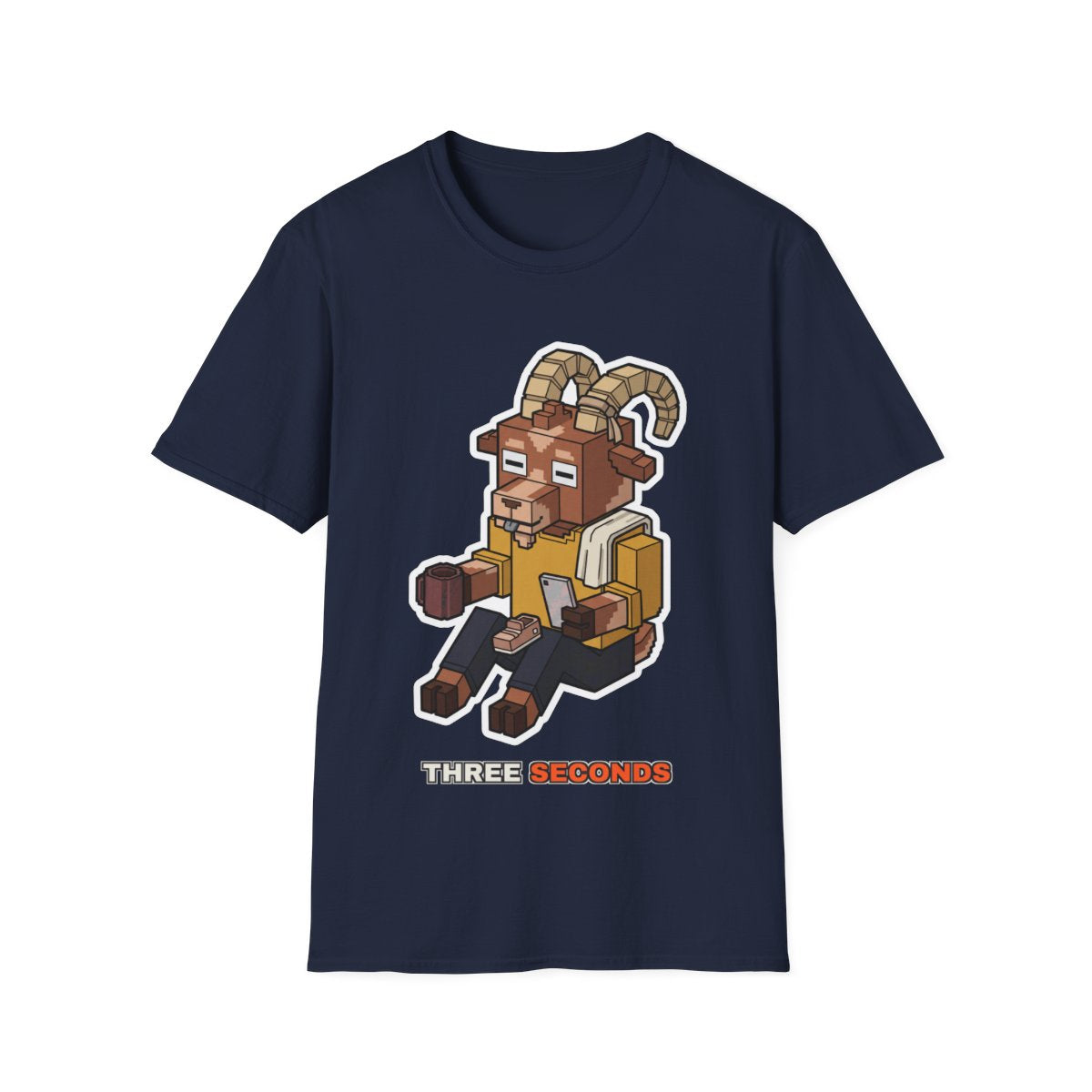 Three Seconds - Navy - front