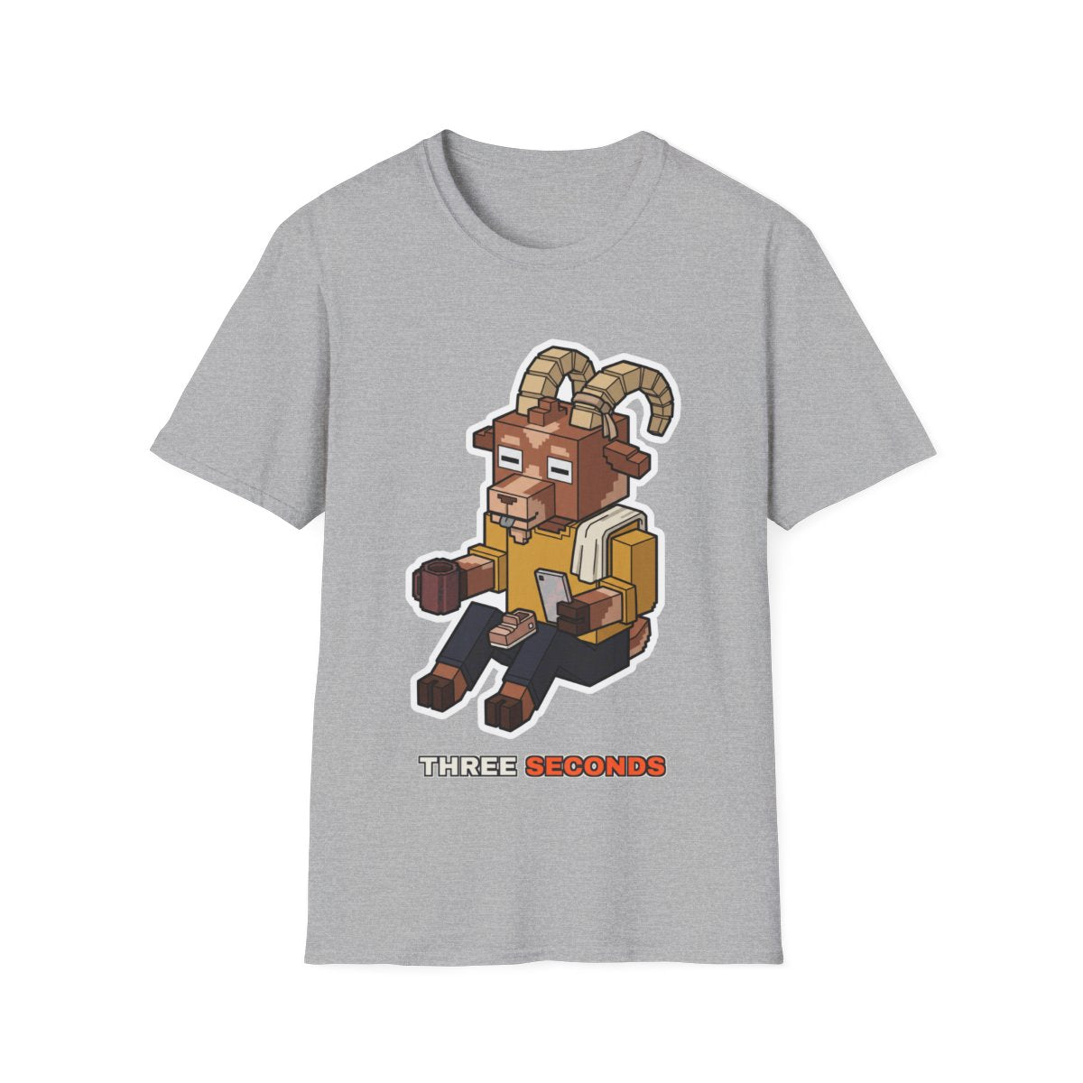 Three Seconds - Sport Grey - front