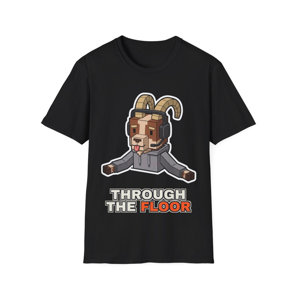 Through The Floor - Black - front