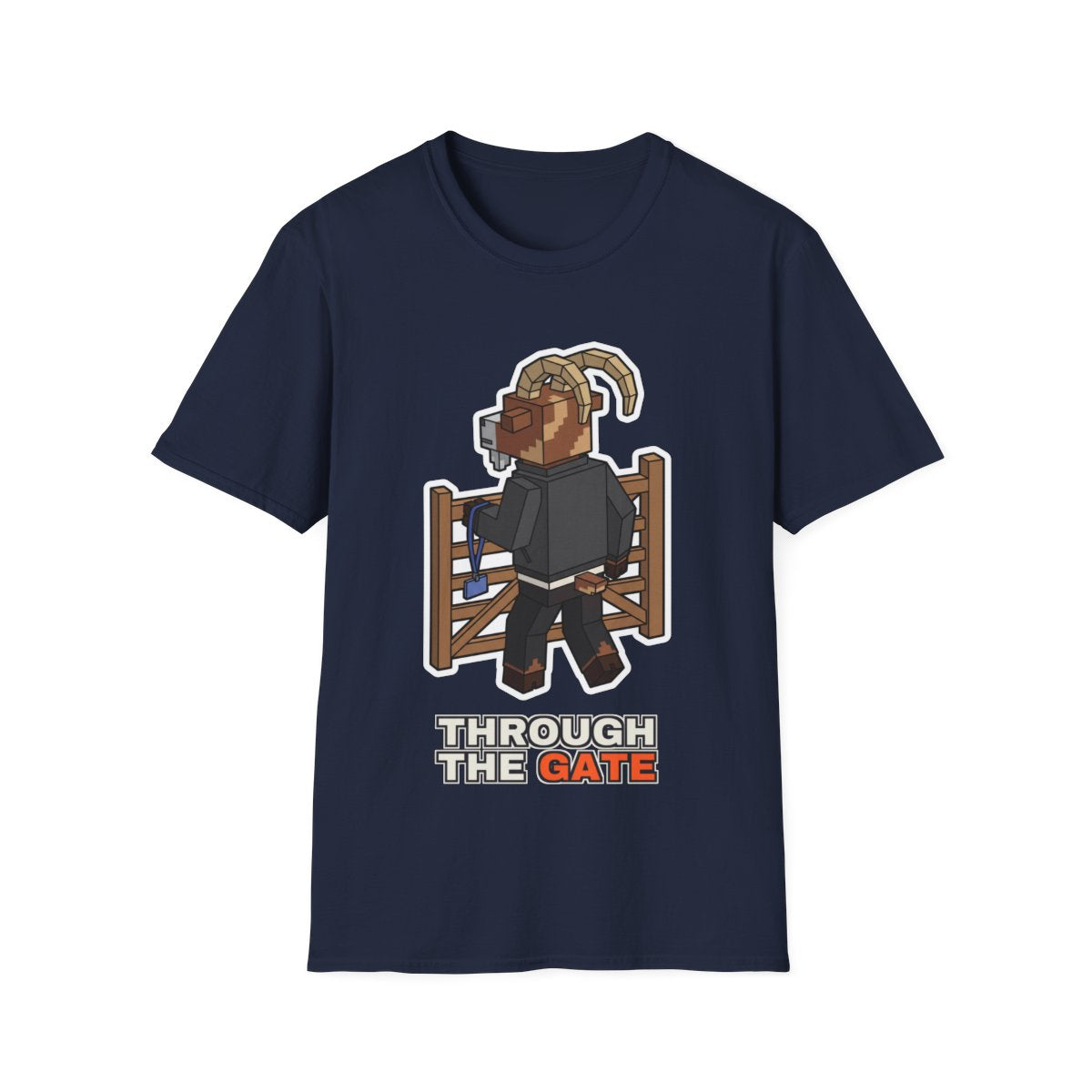 Through The Gate - Navy - front