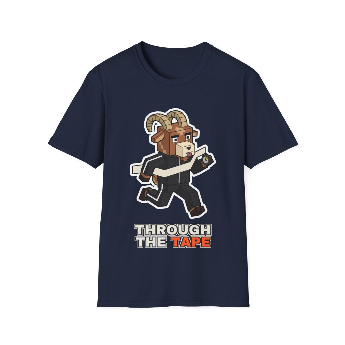 Through The Tape - Navy - front