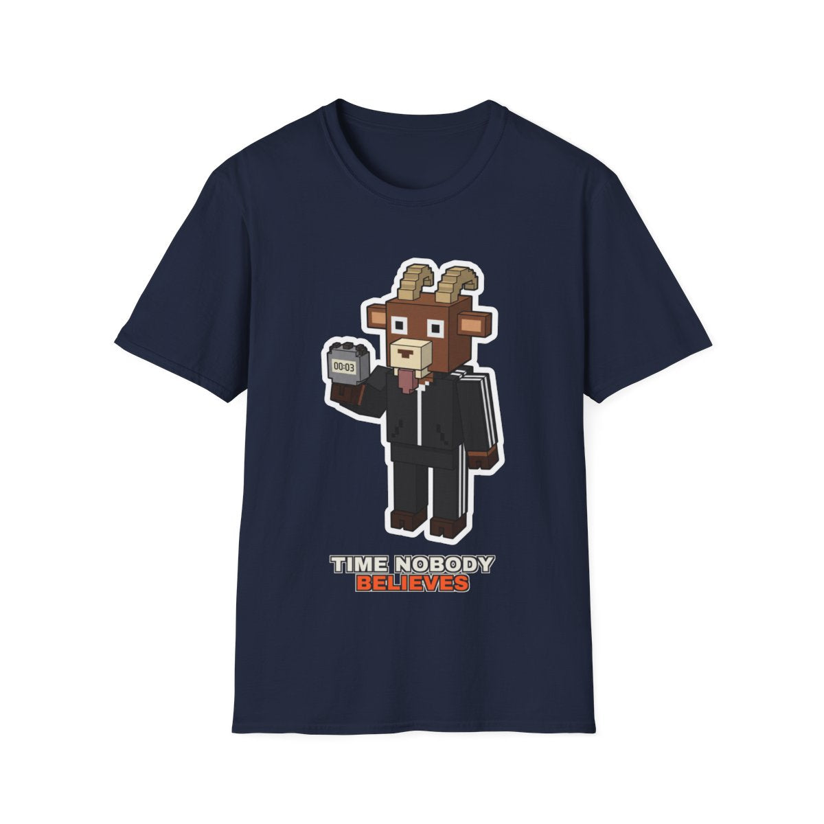 Time Nobody Believes - Navy - front