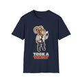 Took A Ticket - Navy - front