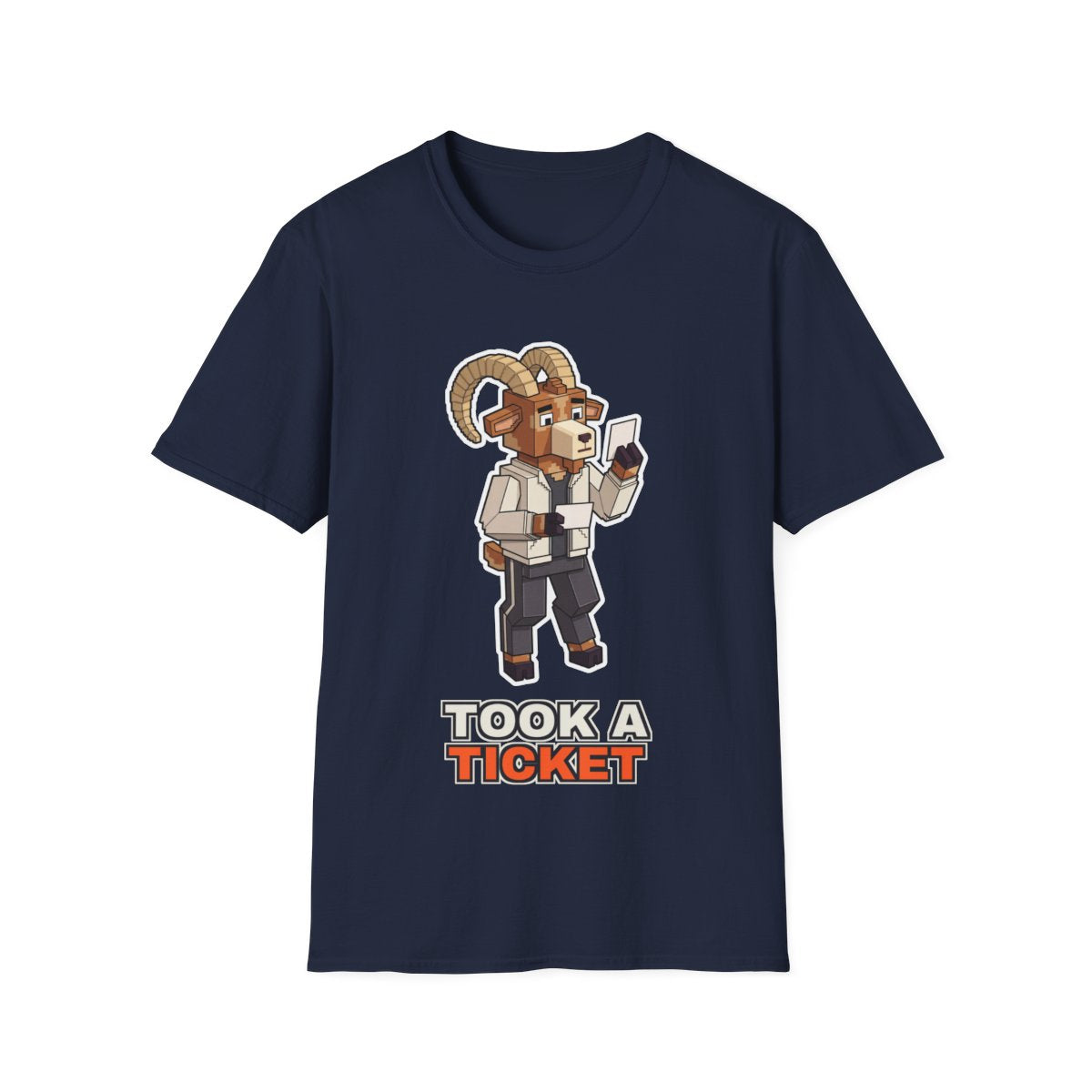 Took A Ticket - Navy - front