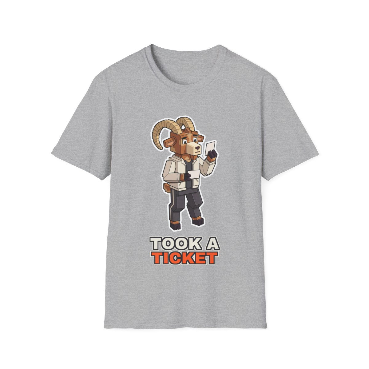 Took A Ticket - Sport Grey - front