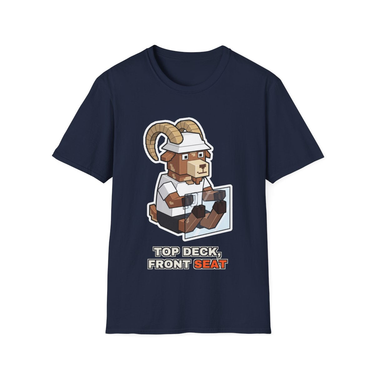 Top Deck, Front Seat - Navy - front