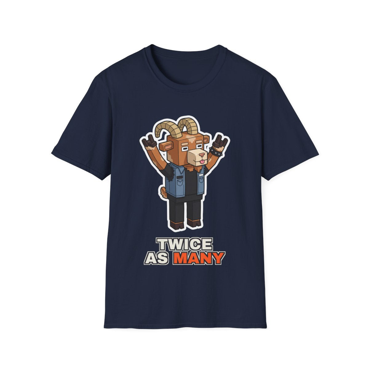 Twice As Many - Navy - front