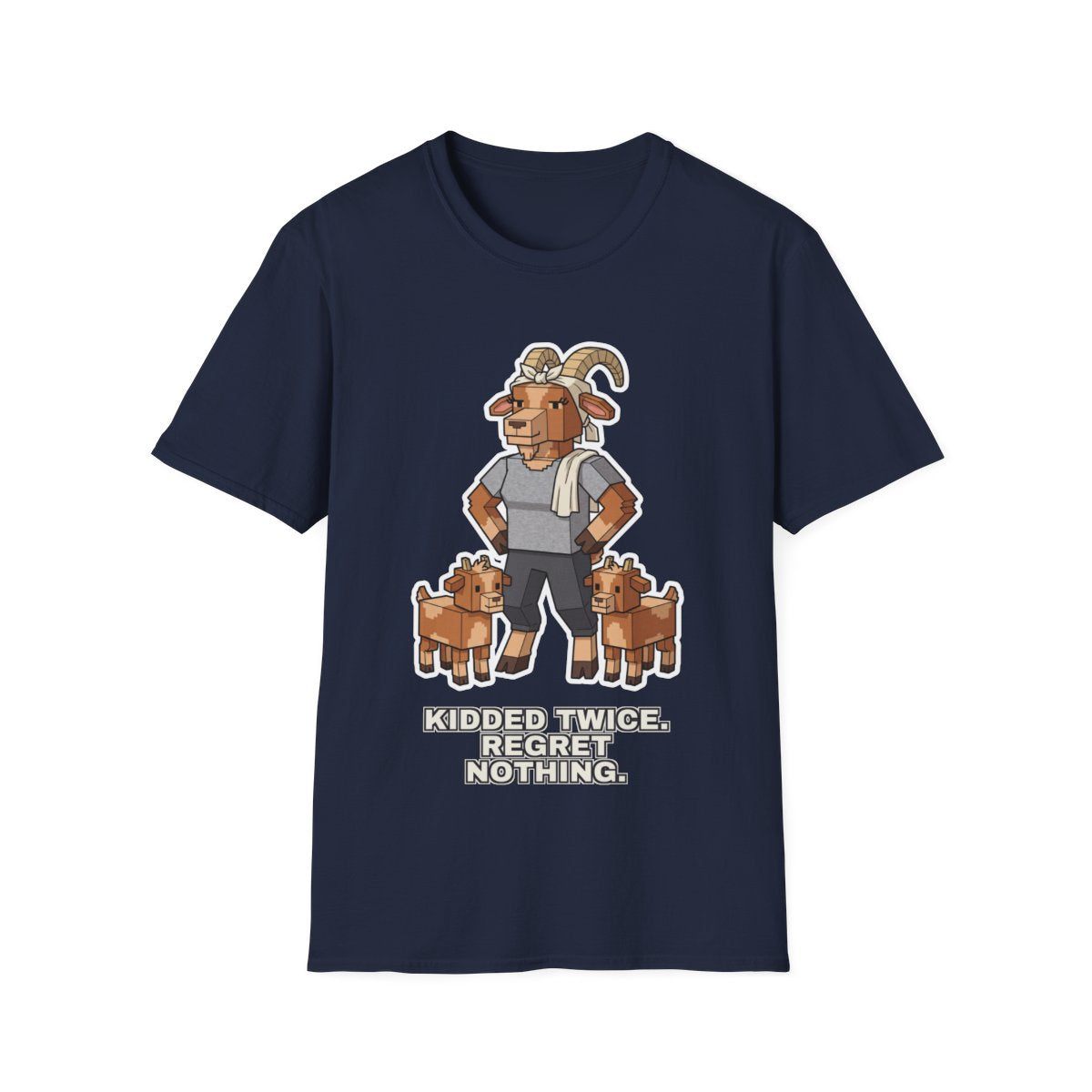 Twice Over - Navy - front