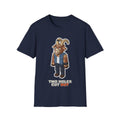 Two Holes Cut Out - Navy - front