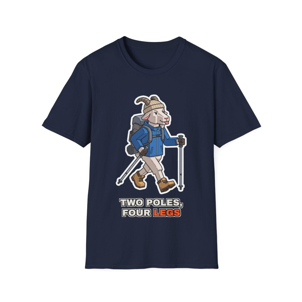 Two Poles, Four Legs - Navy - front