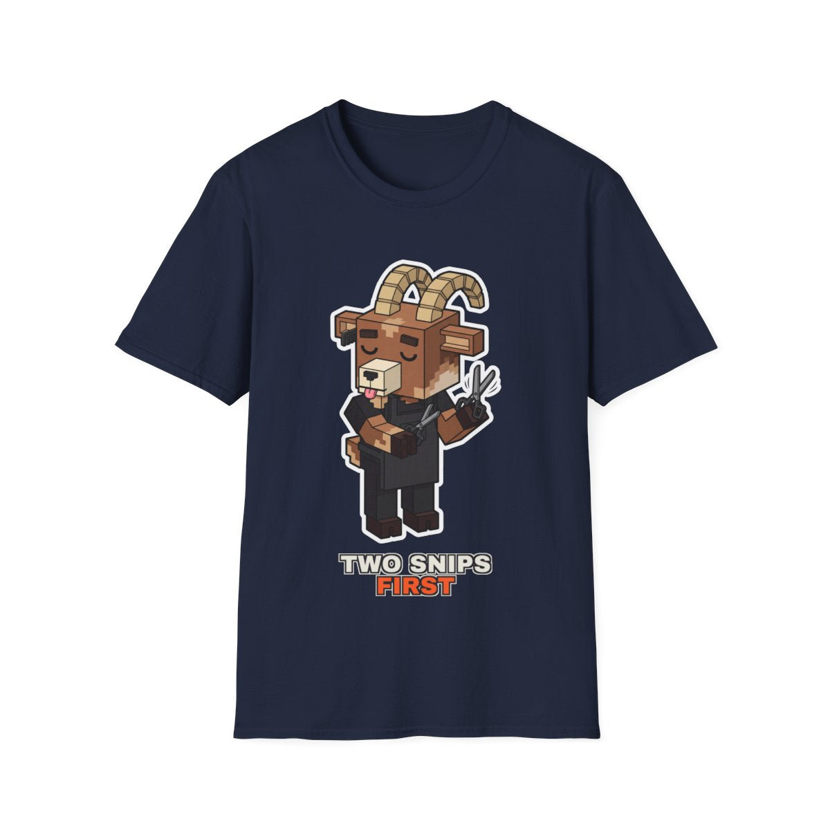 Two Snips First - Navy - front
