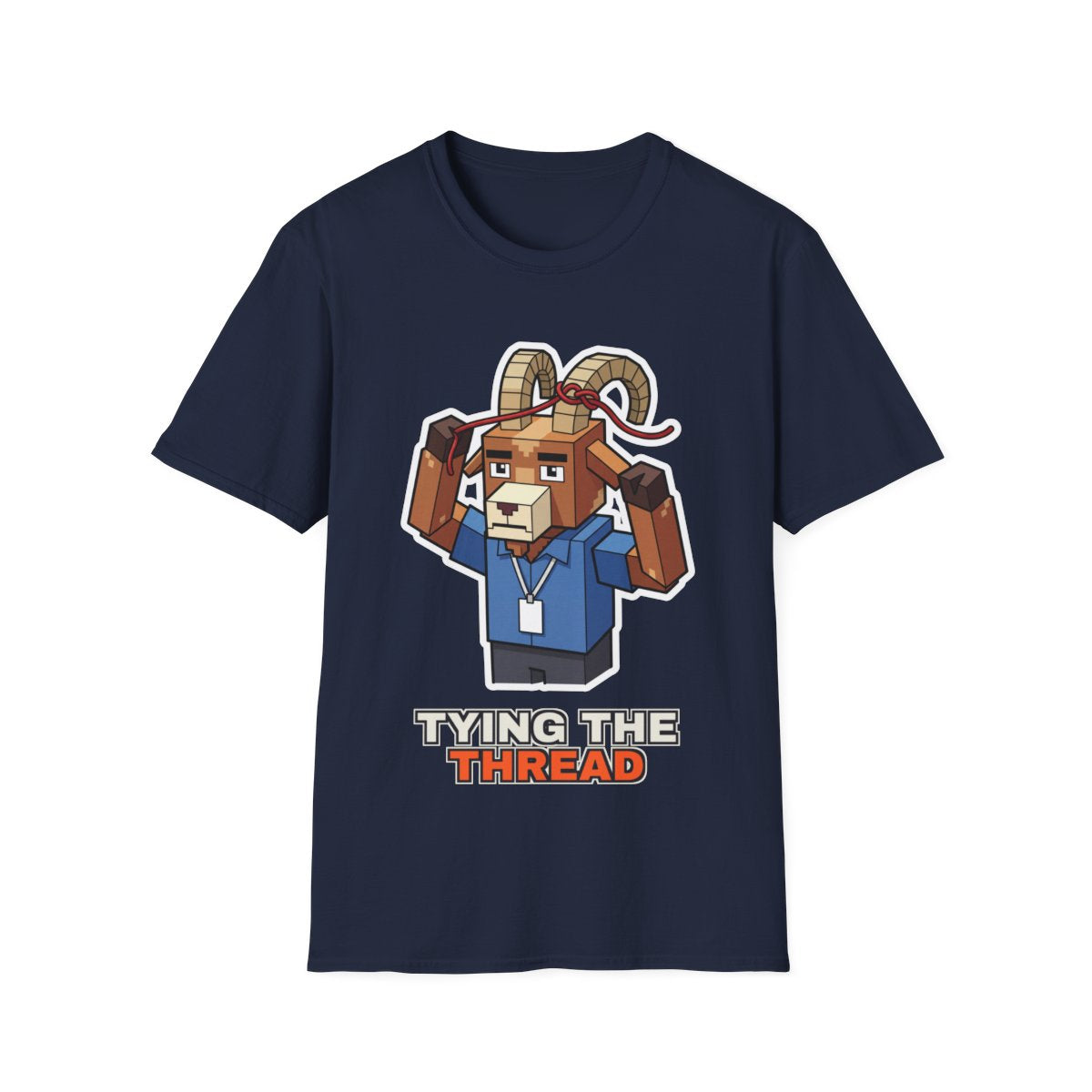 Tying The Thread - Navy - front