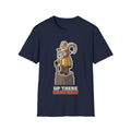 Up There Somehow - Navy - front