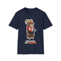 Waiting To Throw - Navy - front