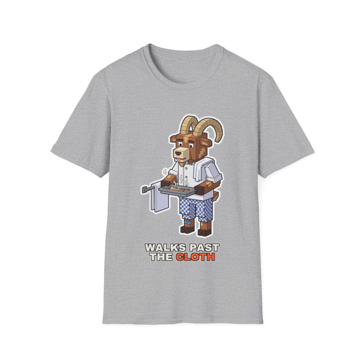 Walks Past The Cloth - Sport Grey - front